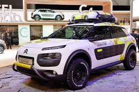 The citroen c4 cactus has been unveiled at the geneva motor show. C4 Cactus And C4 Cactus Adventure Liven Up Citroen S Geneva Stand W Video Carscoops Citroen Citroen C4 New Cars