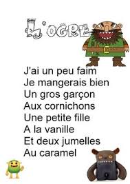 Monstrueuses Comptines Maitresse Myriam Comptines Comptine Ogre Ogre
