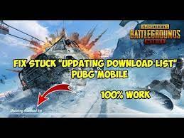 How To Fix Updating Download List Error Glitche In Pubg Mobile 100 Working Error Solved Being Youtube