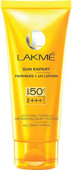 Lakme sun expert uv lotion spf 50 has a gel type consistency. Lakme Sun Expert Ultra Matte Gel Lotionspf 50 50ml Price In India Specifications Comparison 11th February 2021 Pricee Com