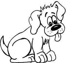 Easy Pictures To Trace Google Search Puppy Coloring Pages Animal Coloring Pages Dog Coloring Page