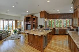 great room kitchen floor plans homes