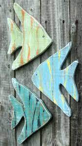 Diy wall decor ideas 1. 7 Wooden Fish Wall Decor Ideas For Your Beach House Beach Bliss Living