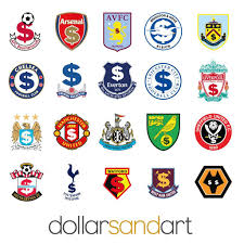 Search results for premier league logo vectors. Premier League 2019 2020 Lucky Crests All In One Premier League Fantasy Football Game Fantasy Football Logos