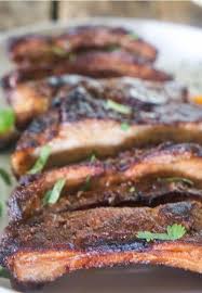 A homemade barbecue sauce adds great flavor. Foil Wrapped Grilled Pork Ribs With Peach Bbq Sauce Everyday Eileen