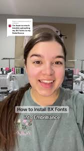 BX Font Installation Guide for Embroidery Beginners