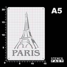 Wie du sie richtig anwendest und wie du aus einem foto eine schablone erstellen kannst. Schablone Paris Schriftzug Eiffelturm Bs04