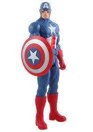 Amazon.com: Marvel Avengers Titan Hero Series Captain America ...