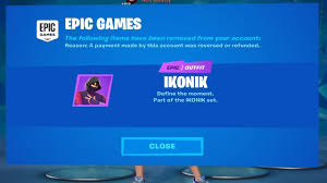 Fortnite skins free generator web server 1. Epic Games Is Removing The Ikonik Skin From Your Account Youtube
