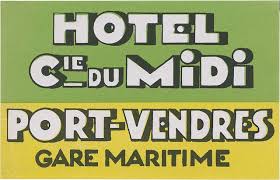 Hotel Cie Du Midi Port Vendres 71mm 111mm Hotel Port Cie