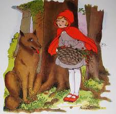 One of many rare and wonderful images brought forward in time. Beautiful 1933 Color Illustration From Stories Children Love Little Red Riding Hood Eulalie Red Riding Hood Little Red Riding Hood Little Red