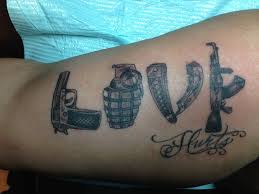 Love Hurts Tattoo Tattoos Geometric Tattoo I Tattoo