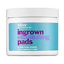 Bump attendant ingrown hair pads. What It Is An Ingrown Hair Treatment What It Is Formulated To Do Bliss Ingrown Eliminating Pads Help Nix Ingrown H Ingrown Hair Ingrown Hair Remedies Skin Care