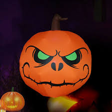 Find great deals on halloween home decorations at kohl's today! Inflatable Halloween Decorations Cat Airblown Inflatables Outdoor Scary Cat For Sale Online Ebay