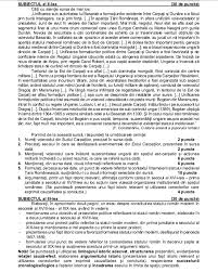 Subiecte și barem la proba obligatorie de la bac, publicate pe edu.ro. Subiectul È™i Baremul De Corectare De La Proba De Istorie A SimulÄƒrii De Bacalaureat 2021 Edupedu Ro