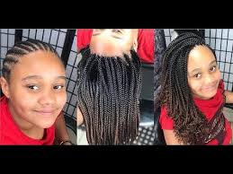 All hair products used were purchased at my local hair store in atlanta, georgia! Youtube Little Girl Box Braids African Braids Hairstyles Crochet Braids Hairstyles