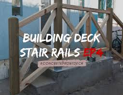 When building or remodeling a home, stair railing ideas may be something of an afterthought. How To Build Deck Stair Railings Howtospecialist How To Build Step By Step Diy Plans