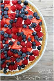 Simple No Bake Fruit Tart Recipe Fruit Tart Recipe Tart Recipes Easy Tart Recipes