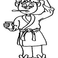 Escolha um dos desenhos para colorir de pessoas, para imprimir e pintar. Desenhos De Doente Para Colorir Tudodesenhos