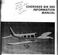CHEROKEE SIX 3OO INFORMATION MANUAL
