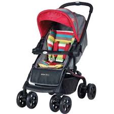 Massimo Ricco P206 Polo Cift Yonlu Bebek Arabasi Kirmizi Ilke Bebe