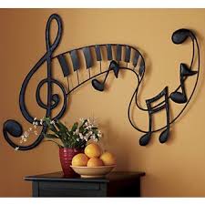 Metal Musical Wall Art Music Room Decor Musical Wall Art Music Wall Art