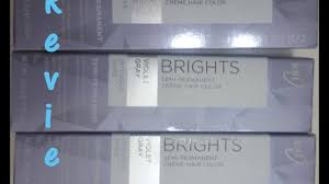 ion color brilliance semi permanent review youtube