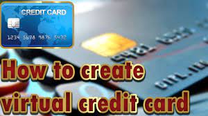 This vcc has a single use. How To Create Online Virtual Credit Card For Free 2019 Credit Card Youtube