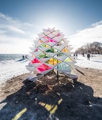 Kinetic Snowcone Winter Station Reimagines Lifeguard Post On Toronto Beach Architecture Photography Architecture Design Competitions