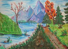 Pastel Boya Resim Turk El Sanatlari Ve Hobiler