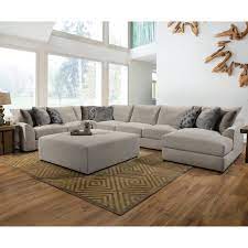 Unlike a conventional sofa, sectionals are composed of multiple. Acme Furniture Petillia 55846 2 9 0 7 3 Contemporary U Shape Sectional With Cocktail Ottoman Corner Furniture Sectional Sofas