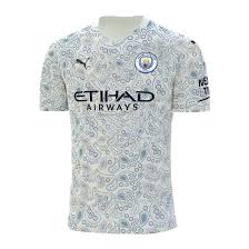 Cheer on the cityzens throughout the 2020/2021 season with the manchester city home kit by puma. 2020 21 Manchester City Third Jersey