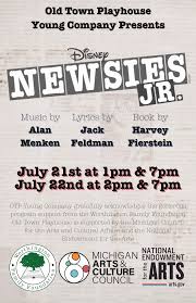 Newsies JR Program