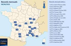 Prévisions météo à 10 jours des villes à travers le monde. Actualites Meteo Bilan Froid Record Vegetation Endommagee Et Neige En Plaine Du 6 Au 8 Avril 2021 08 04 2021