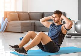 Decorating a living room, like decorating any room in your home, requires that you instill balance and harmony between physical objects like furniture and art and key structural features like walls and windows. Workouts At Home For Men Bringing The Gym To Your Living Room