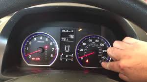 Video Reset Service Due Light On 2007 2011 Honda Crv