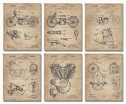 There's more unofficial harley davidson gifts and merchandise out there than you probably thought possible. Harley Davidson Gifts For Men Set Of 6 8 X10 Wall Decor Great Gift For American Motorcycle Lovers Pricepulse