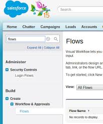 Update A Record Through A Button And Salesforce Flow Developing Flow