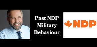 The new democratic party is a social democratic federal political party in canada. Past Ndp Party Military Behaviour Canadian Military Family Magazine