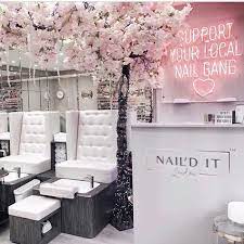 59 Trendy Pedicure Spa Ideas Nail Salons Manicures Beauty Salon Decor Nail Salon Design Salon Decor