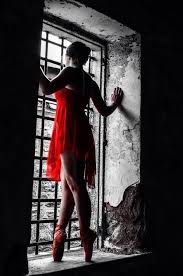 Ballet Dancer Black And White Photography Red Ballerina In Bw Color Splash Photography Lady In Red Dance Photography