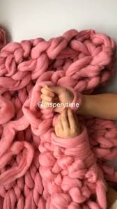 Taping two ends of the pvc pipes instantly transforms them into a pair totally functional—albeit giant—knitting needles, which can then be used. How To Finish Arm Knit Blanket With Merino Wool Yarn Knitted Blankets Arm Knitting Blanket Big Yarn Blanket