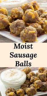 3 Ingredient Bisquick Sausage Balls That Stay Moist Gluten Free Options Available Sausage Balls Recipe Sausage Balls Bisquick Easy Sausage Balls Recipes
