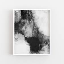 Large Black And White Framed Prints Black And White Contemporary Abstract Painting Print Modern Etsy Framed Abstract Art Black And White Painting Abstract Painting Print