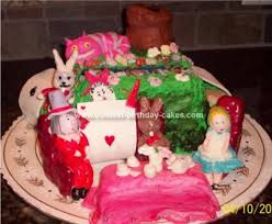 Jul 30, 2020 · cream cheese is the secret ingredient in this simple pound cake recipe. Simple Homemade Alice In Wonderland Cake