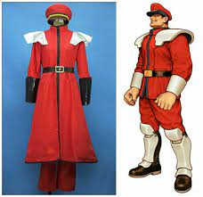 NEW Street Fighter Bison Cosplay Costume Size:Free shipping | eBay