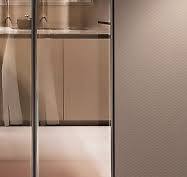 Melamine Wardrobe in Dark Beige Textured Finish | OPPOLIA