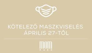 A tömegközlekedésben és a vásárláskor a maszk (sál, kendő) viselése kötelező marad, kivéve a hat év alatti gyermekeknek. Kotelezo Maszkviseles Aprilis 27 Tol Mom Park