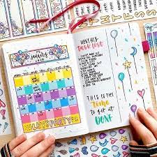 It's a great way to express yourself and organize your thoughts. 12 Bullet Journal Calendar Ideas Bullet Journal Ideas