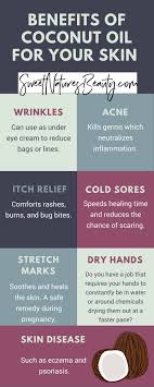 20 Incredible Uses Of Coconut Oil For The Skin Sweet Nature S Beauty Benefits Of Coconut Oil Coconut Oil Uses Health Coconut Oil